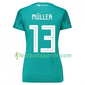 Tenue Allemagne Müller 13 Féminine Exterieur Coupe du monde 2018 Maillot de Foot